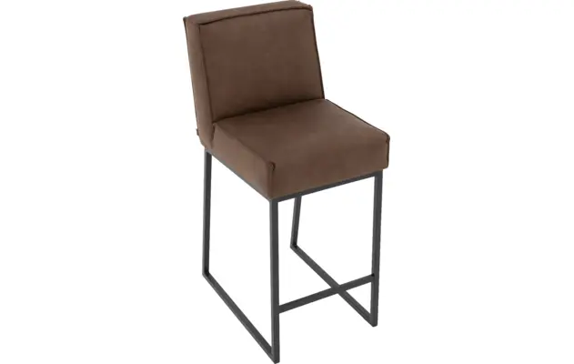 Goossens excellent barstoel tom bruin micro leer - 8215143-04