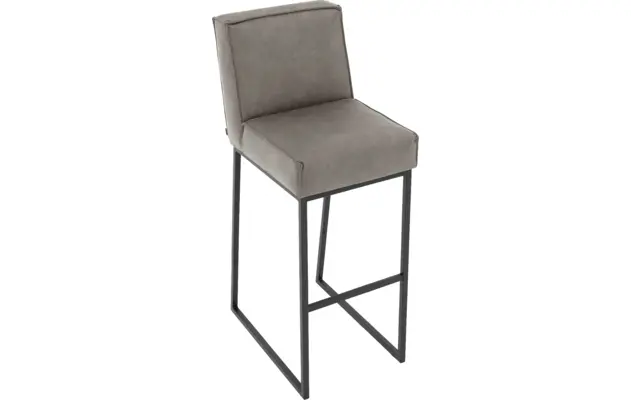 Goossens excellent barstoel tom grijs micro leer - 8215157-05