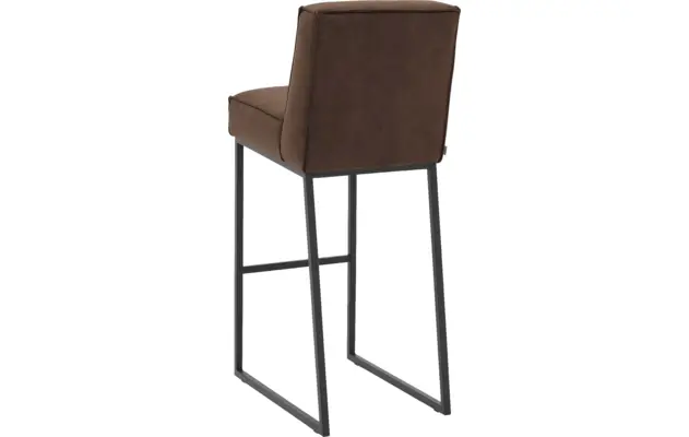 Goossens excellent barstoel tom bruin micro leer - 8215159-02