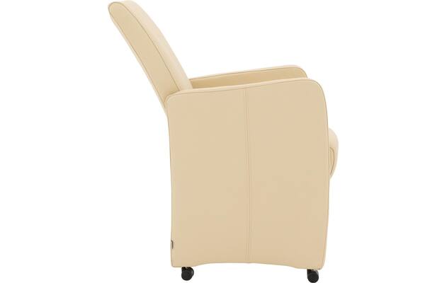 Goossens excellent eetkamerstoel riva beige leer - 8215372-05