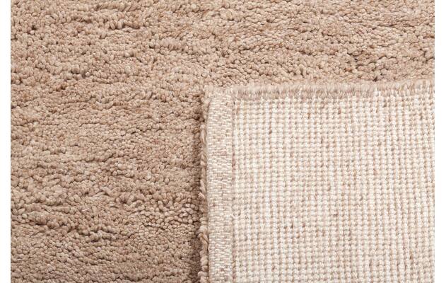 Goossens eco vloerkleed fugo bruin wol - 8215425-03