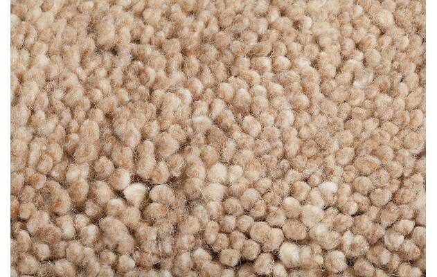 Goossens eco vloerkleed fugo bruin wol - 8215429-06