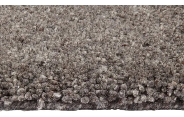 Goossens eco vloerkleed fugo grijs wol - 8215433-05