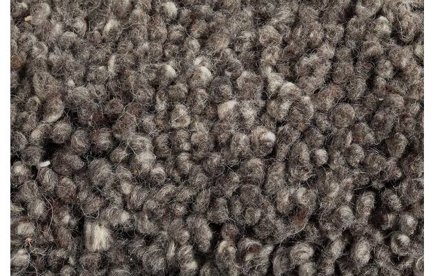 Goossens eco vloerkleed fugo grijs wol - 8215438-06