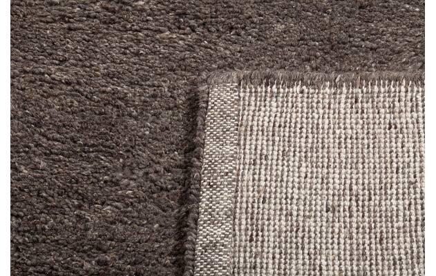 Goossens eco vloerkleed fugo grijs wol - 8215440-03