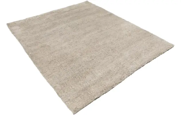 Goossens eco vloerkleed fugo grijs wol - 8215443-06