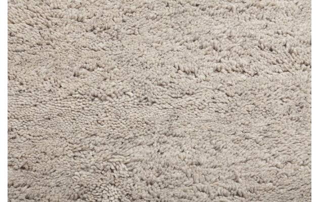 Goossens eco vloerkleed fugo grijs wol - 8215444-04