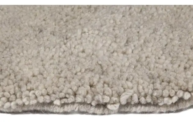 Goossens eco vloerkleed fugo grijs wol - 8215444-07