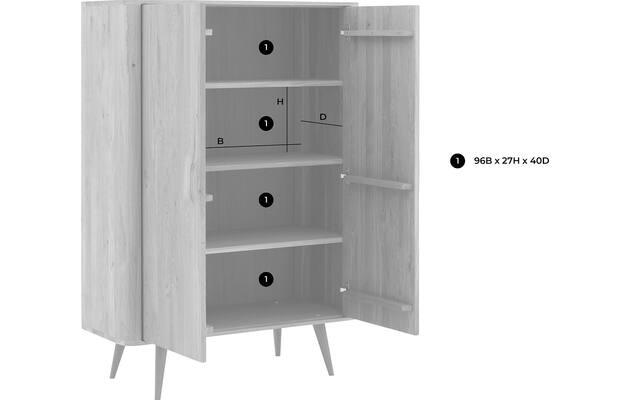 Goossens opbergkast bjarte wit eiken - 8215663-goossens-bjarte-opbergkast-eiken-51