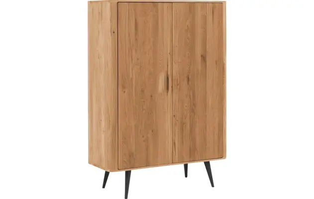 Goossens opbergkast bjarte blank eiken - 8215713-02
