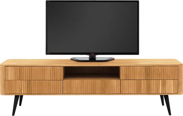Goossens tv meubel seppe blank eiken - 8215876-06