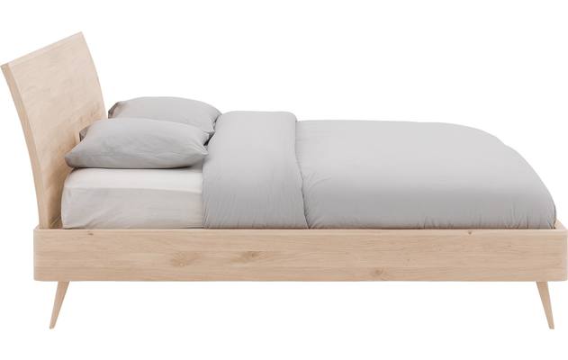 Goossens excellent bedframe dodge wit eiken - 8215948-04-A