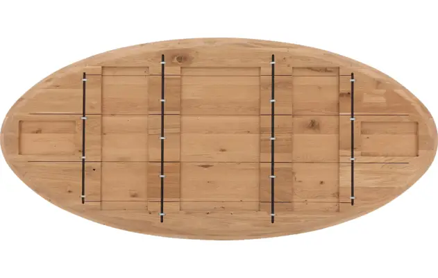 Goossens excellent eettafel gs 1302 blank eiken - 8216172-07