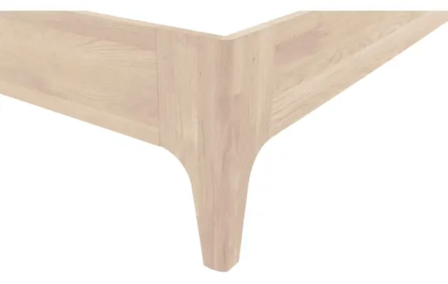Goossens excellent bedframe curve wit eiken - 8217810-08