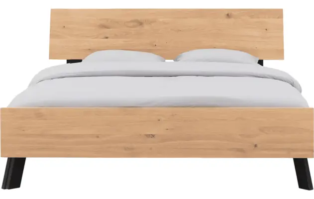 Goossens bedframe mud blank eiken - 8217825-02-A