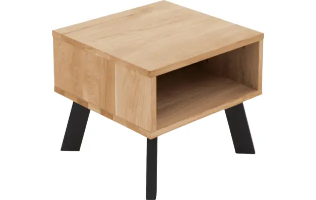 Goossens nachtkastje mud blank eiken - 8217829-03