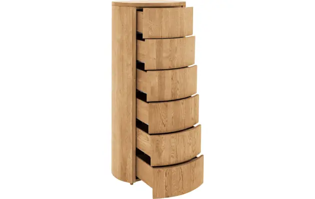 Goossens excellent ladekast donna blank eiken - 8217839-03