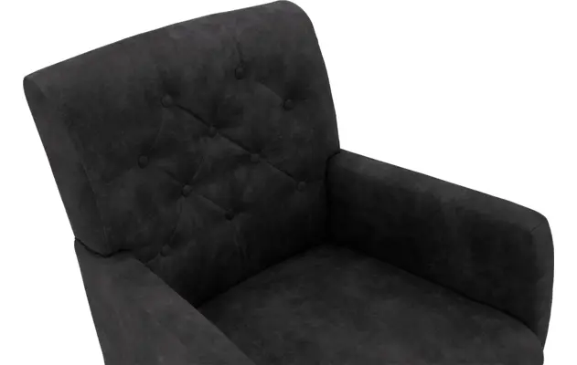 Goossens eetkamerstoel oliver grijs microvezel - 8217921-05