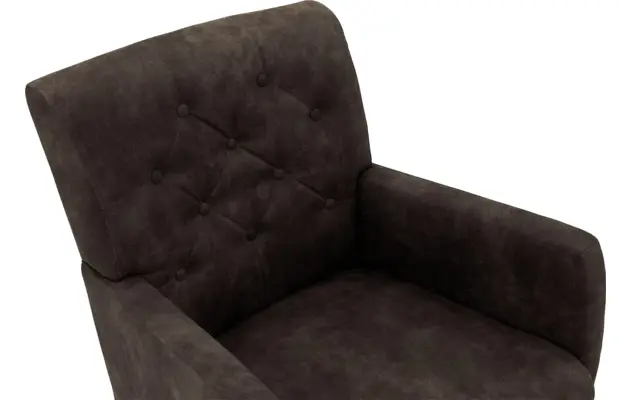 Goossens eetkamerstoel oliver grijs microvezel - 8217926-05