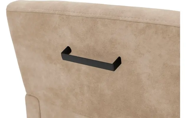 Goossens eetkamerstoel oliver beige microvezel - 8217932-07
