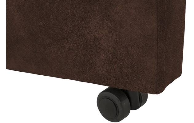 Goossens eetkamerstoel oliver bruin microvezel - 8217941-06