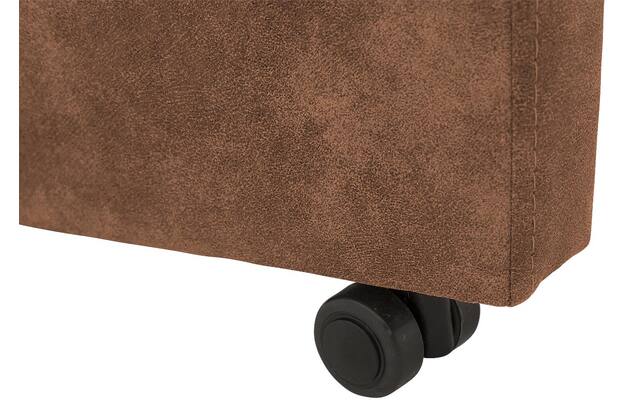 Goossens eetkamerstoel oliver bruin microvezel - 8217942-06