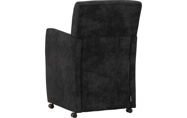 Goossens eetkamerstoel oliver grijs microvezel - 8217947-02