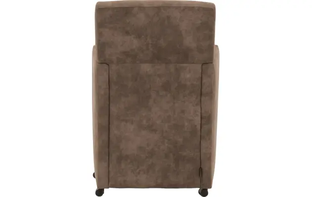 Goossens eetkamerstoel oliver bruin microvezel - 8217950-04