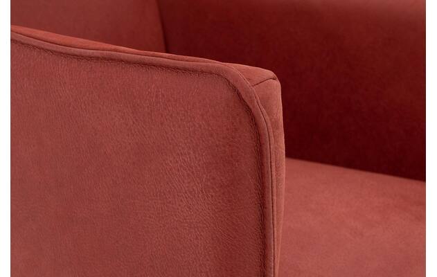 Goossens excellent eetkamerstoel leogang rood leer - 8218724-05
