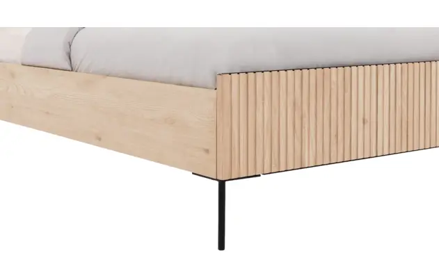 Goossens bedframe capelli wit eiken - 8219217-05