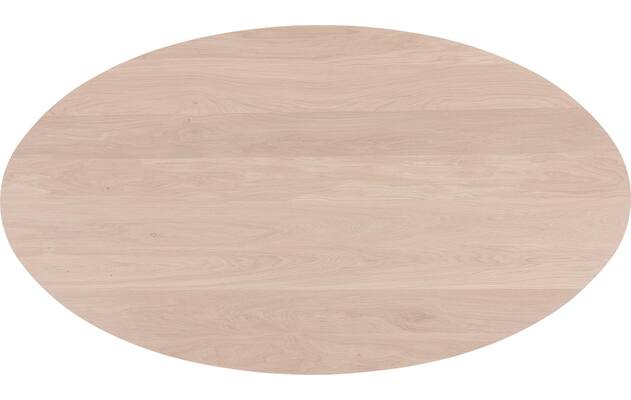 Goossens excellent eettafel gs 1302 wit eiken - 8219372-05