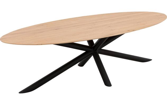 Goossens excellent eettafel gs 1302 blank eiken - 8219400-03