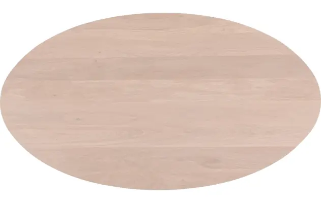 Goossens excellent eettafel gs 1302 wit eiken - 8219456-05