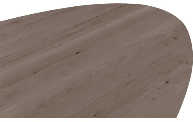 Goossens excellent eettafel gs 1302 donker bruin eiken - 8219462-05