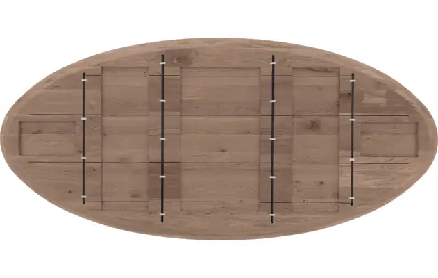 Goossens excellent eettafel gs 1302 blank eiken - 8219470-07