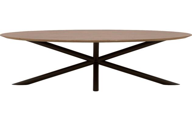 Goossens excellent eettafel gs 1302 blank eiken - 8219471-02