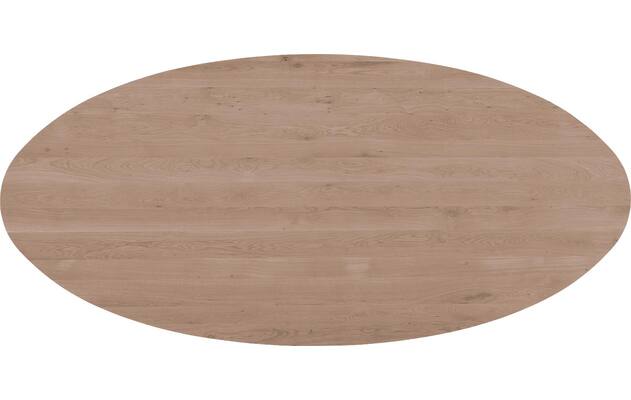 Goossens excellent eettafel gs 1302 blank eiken - 8219471-06