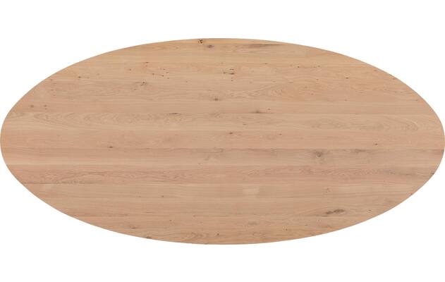 Goossens excellent eettafel gs 1302 blank eiken - 8219483-06