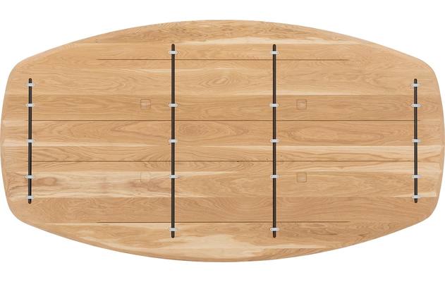 Goossens excellent eettafel uniek blank eiken - 8221115-09