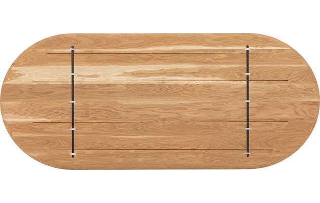 Goossens excellent eettafel uniek blank eiken - 8221321-08