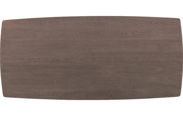 Goossens excellent eettafel uniek donker bruin eiken - 8221584-06