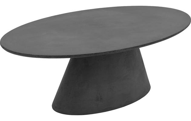 Goossens eettafel stone grijs beton - 8221994-03