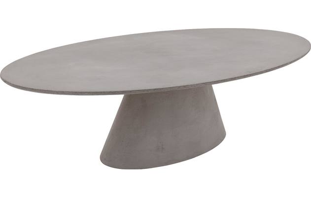 Goossens eettafel stone grijs beton - 8222037-03