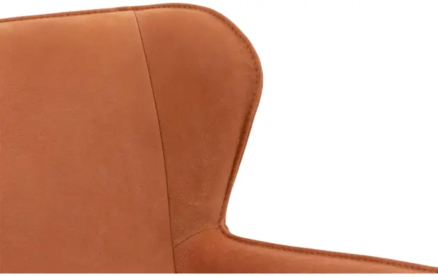 Goossens excellent eetkamerstoel leogang bruin leer - 8222230-07