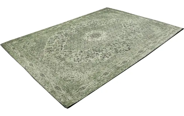 Goossens basic vloerkleed canto groen katoen - 8222335-01