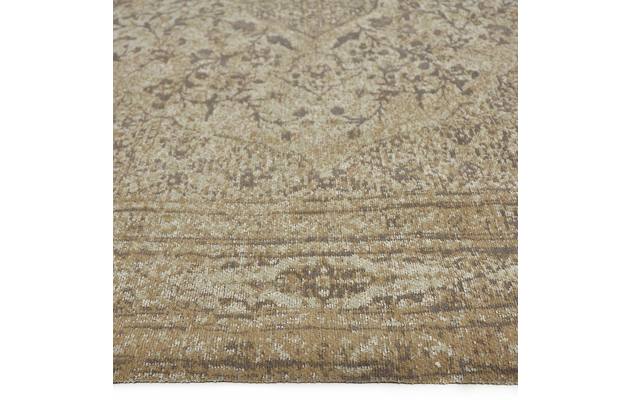 Goossens basic vloerkleed canto beige katoen - 8222341-03