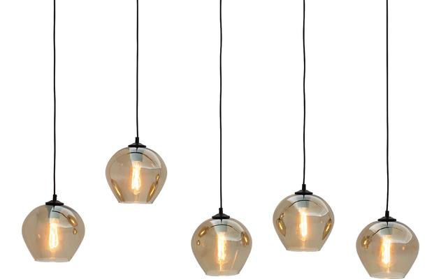 Goossens hanglamp devant zwart glas - 8223424-04