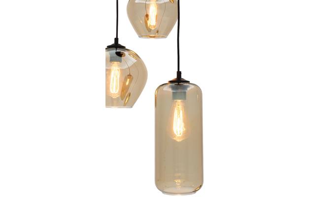 Goossens hanglamp devant zwart glas - 8223428-03