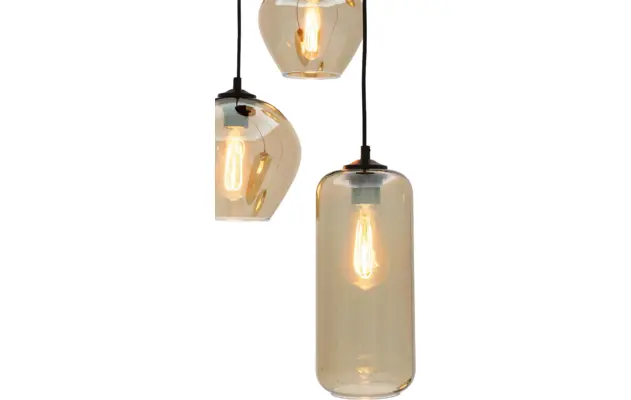 Goossens hanglamp devant zwart glas - 8223428-03