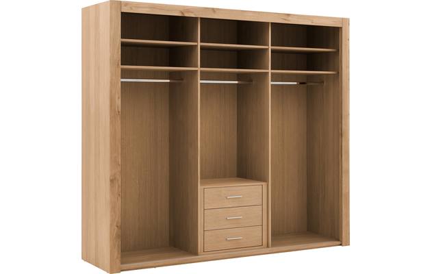 Goossens inzetladenblok duo wit eiken - 8223505-01